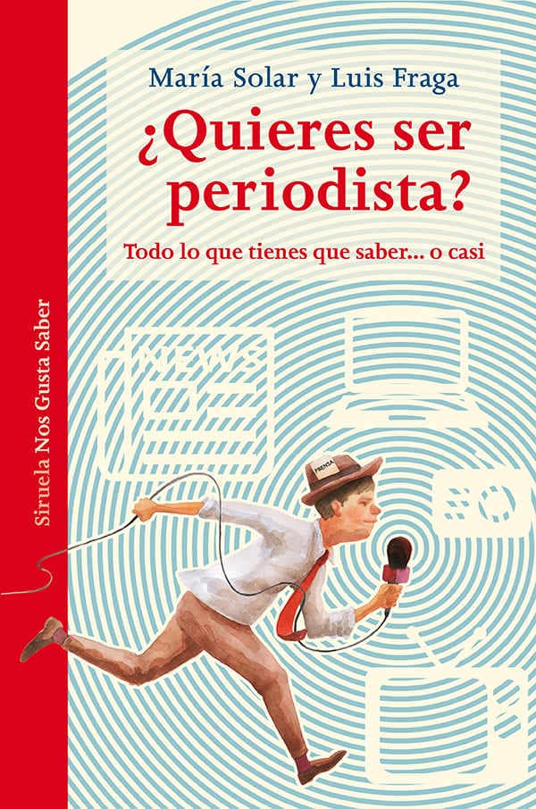 capa do livro quieres ser periodista